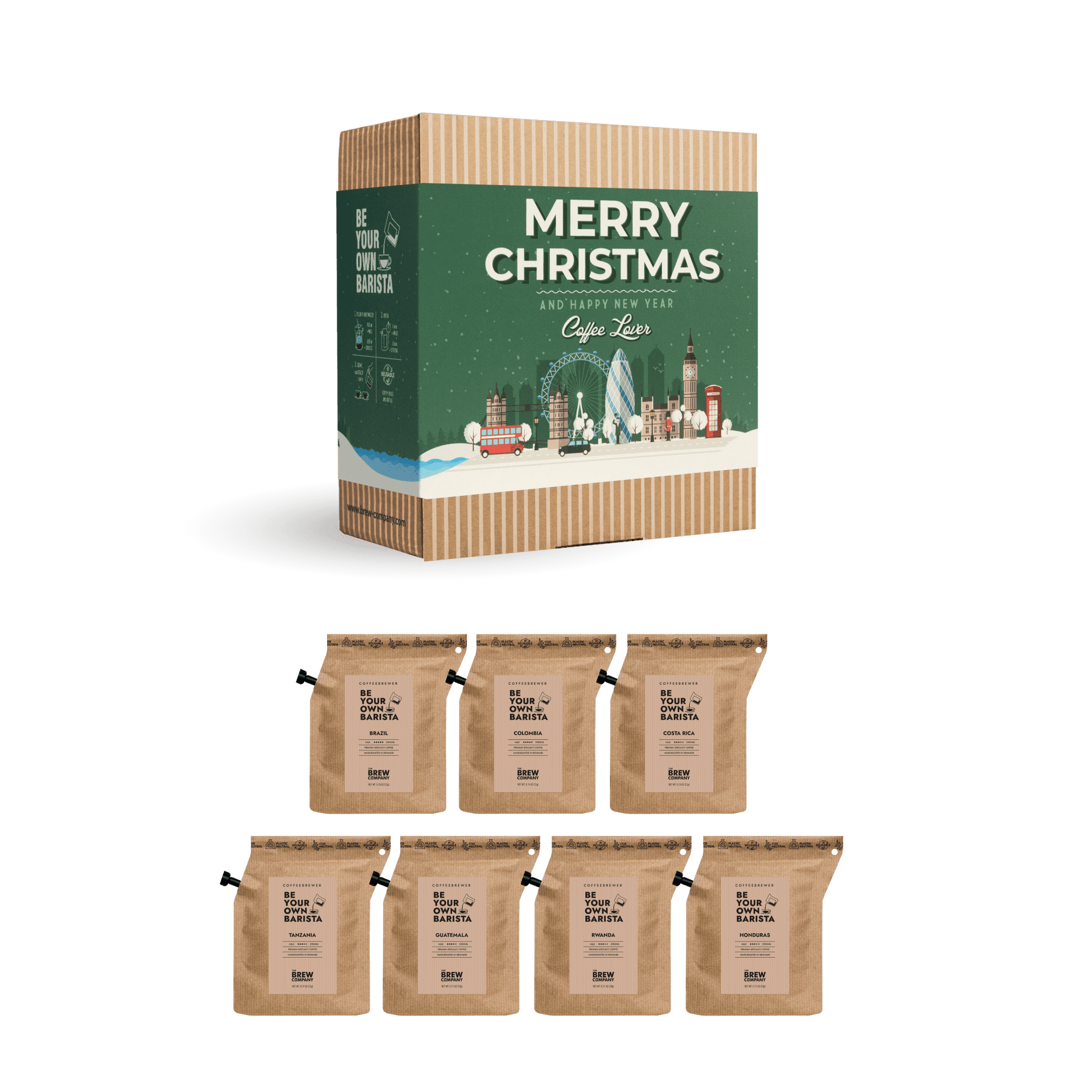 MERRY CHRISTMAS SPECIALTY COFFEE GIFT BOX-2