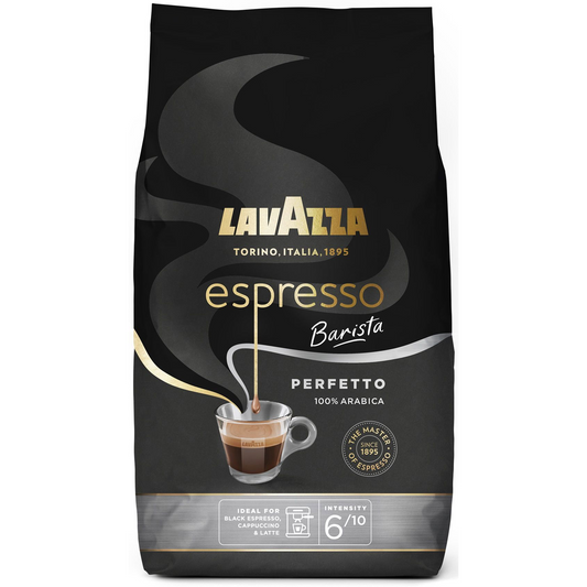Lavazza Espresso Barista Perfetto Röstkaffee, ganze Bohne 1kg