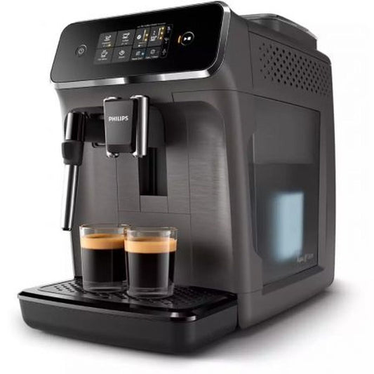 Philips EP2224/90 Kaffeevollautomat (15 bar, 1,8 L), Seidengrau