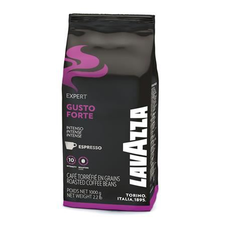 Lavazza Expert Gusto Forte Röstkaffee, ganze Bohne 1Kg