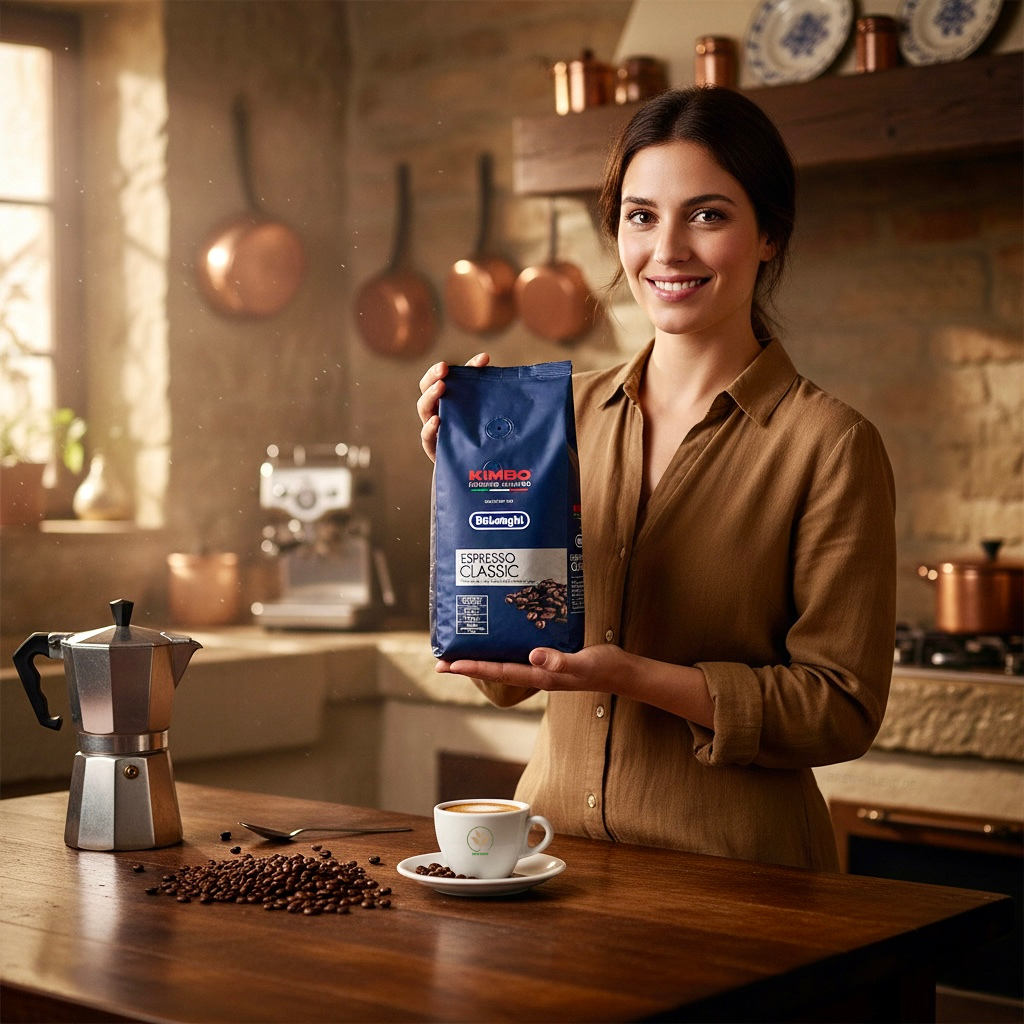 DeLonghi Kimbo Espresso Classico 1kg