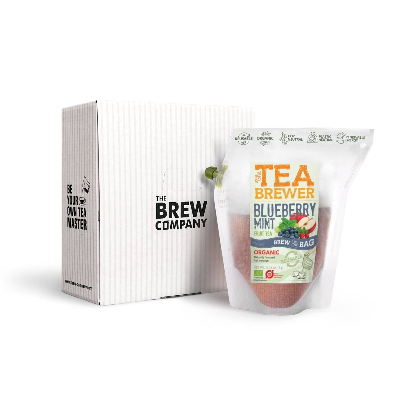 BLUEBERRY MINT-0 TEA BREWER