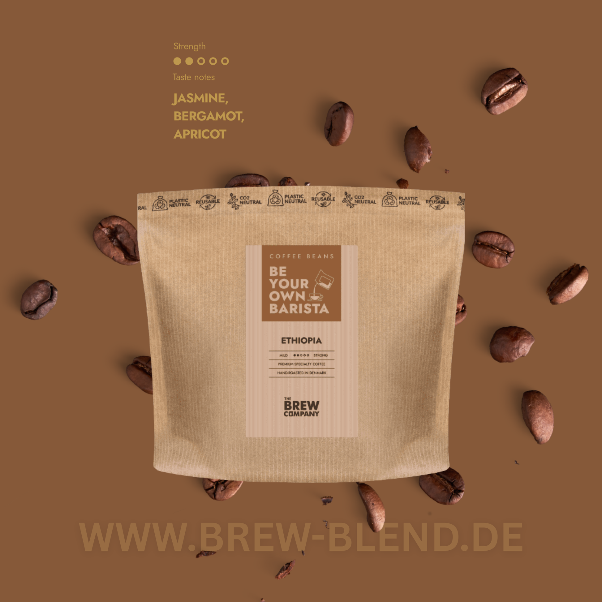 KAFFEEBOHNEN AUSA ETHOPIA