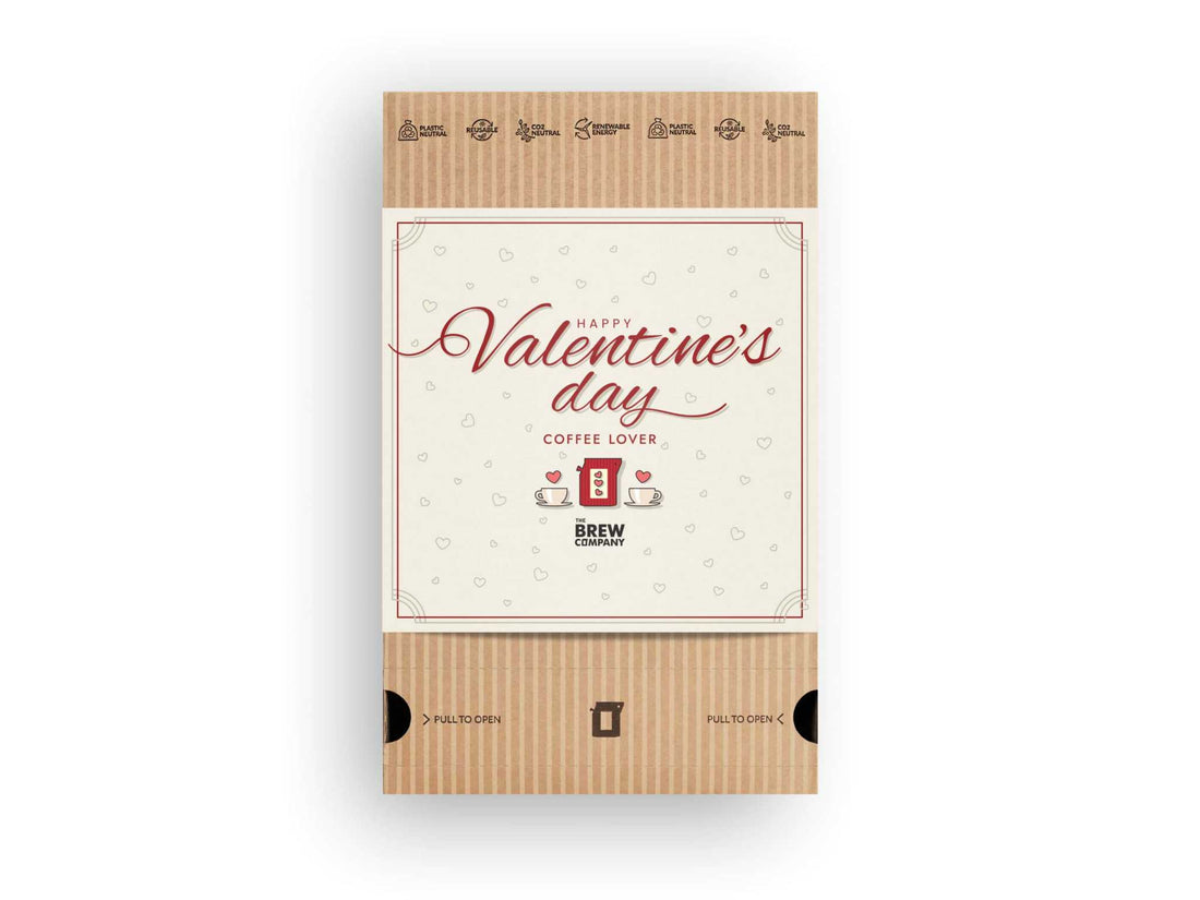 Valentinstag Kaffee Geschenkbox – Das große Date-Set (25 Coffeebrewers)