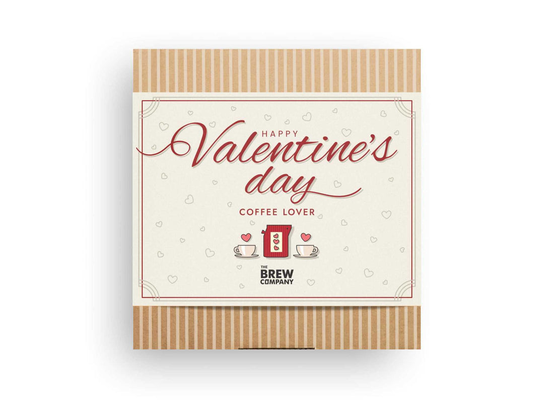 Valentinstag Kaffee Geschenkbox – Edles Kaffee-Geschenkset für Kaffeeliebhaber