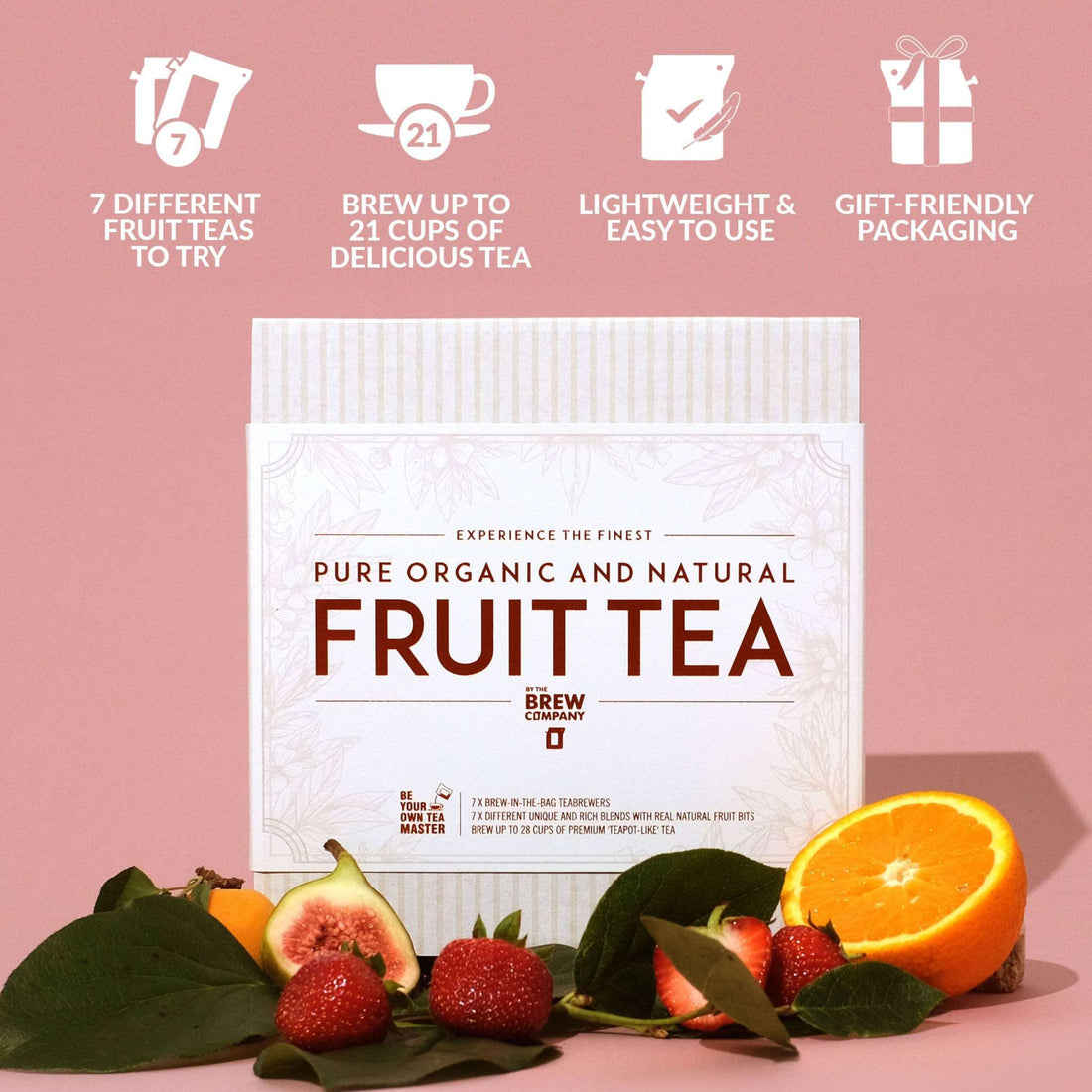 Fruit Tea Collection Gift Box – Früchtetee Geschenkset (7 Sorten)