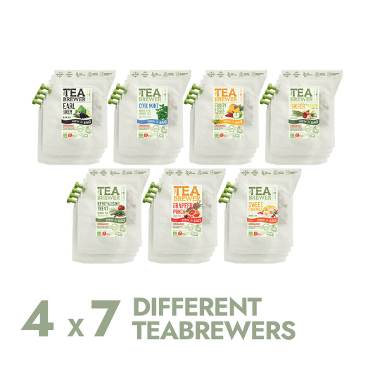 Tee Geschenkset: Tea Explorer Box – 28 Premium Brew Bags