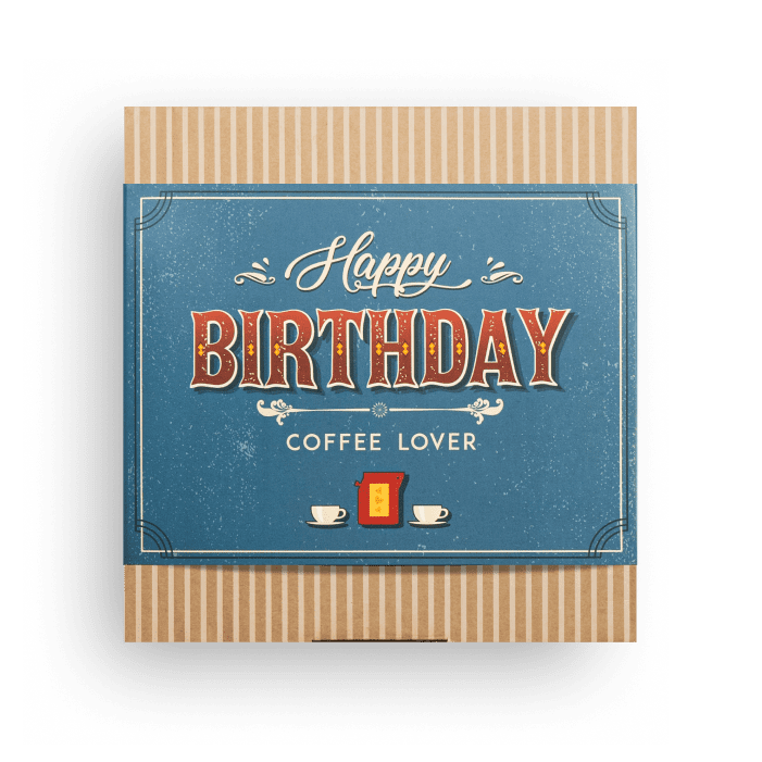 Geburtstagskaffee: Happy Birthday Specialty Coffee Gift Box