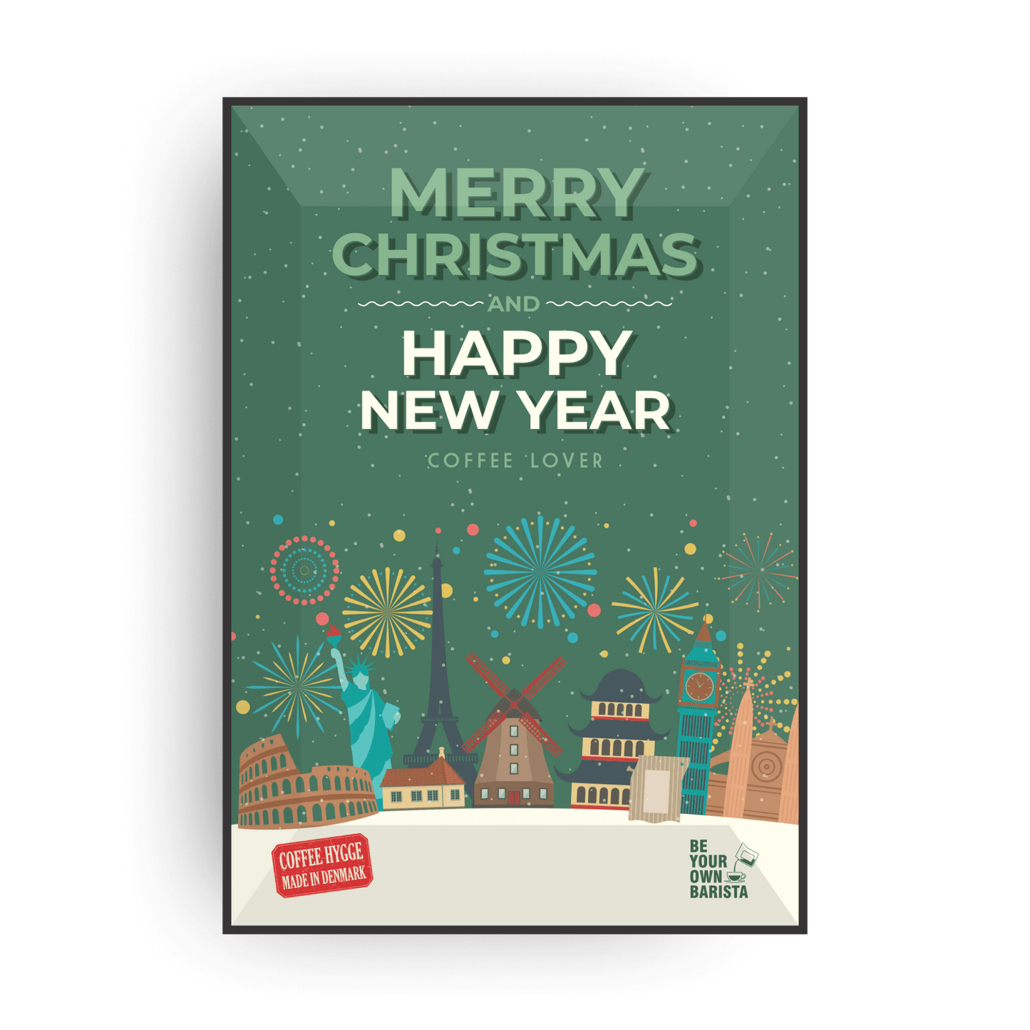 MERRY CHRISTMAS SPECIALTY COFFEE & TEA CARDS-8