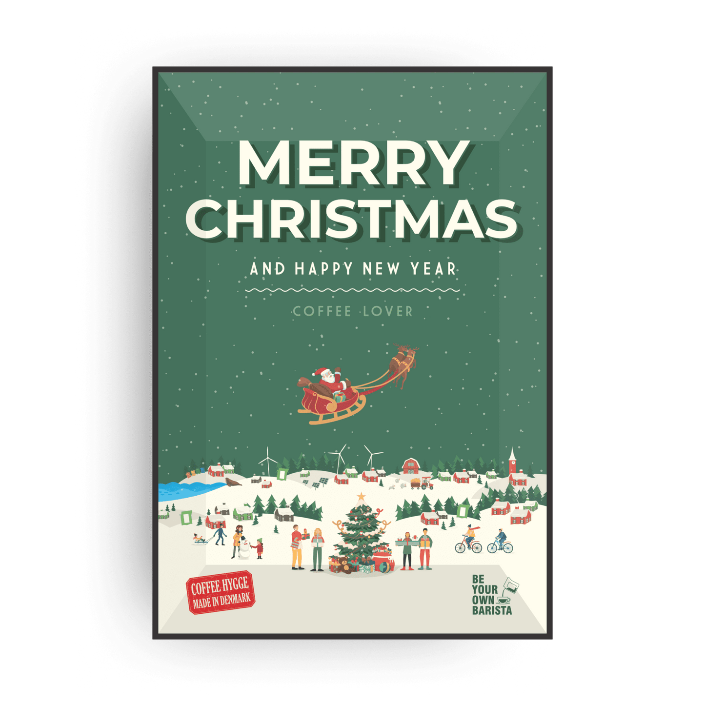 MERRY CHRISTMAS SPECIALTY COFFEE & TEA CARDS-1