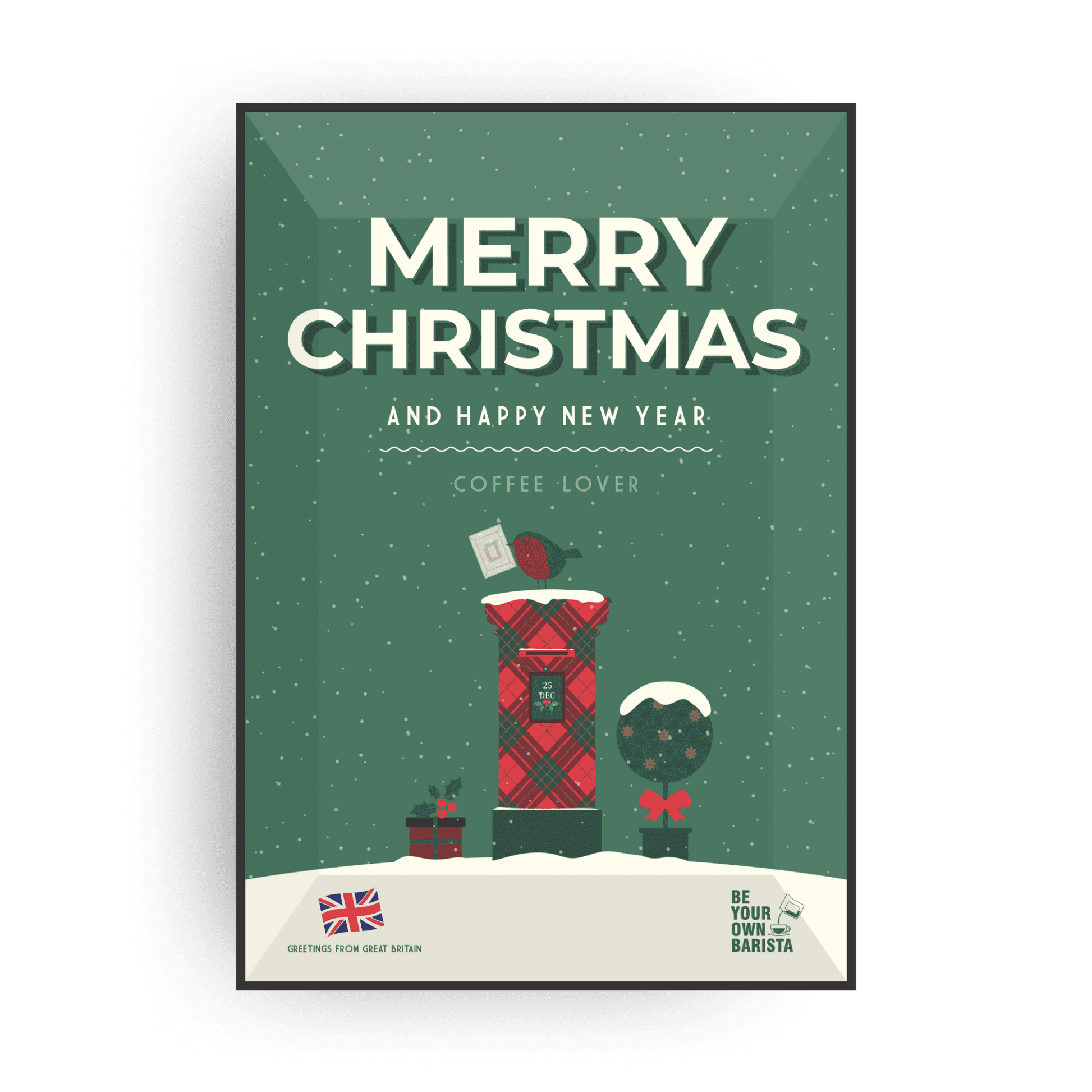 MERRY CHRISTMAS SPECIALTY COFFEE & TEA CARDS-13