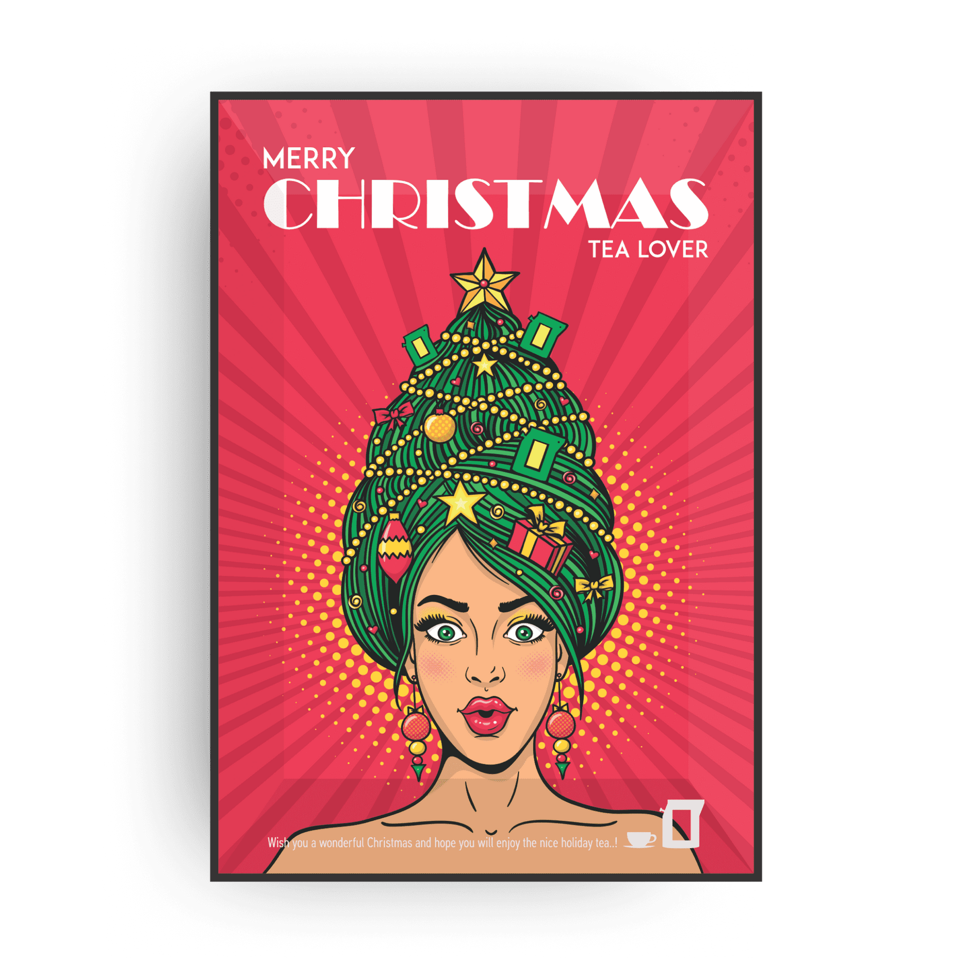 MERRY CHRISTMAS SPECIALTY COFFEE & TEA CARDS-15