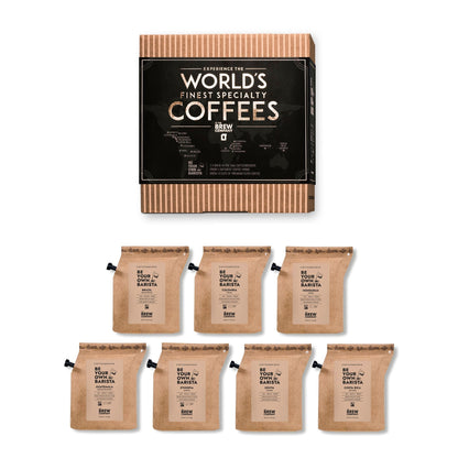 Premium Arabica specialty coffee hand-roasted in single packs